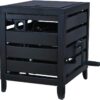 AMES NeverLeak Metal Hose Cabinet, 150-Foot Capacity, Cold-Weather Resistant, Black