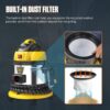 Walnut Blaster Engine Intake Valve Cleaner – Automotive Carbon Remover with Screen Separator