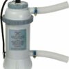 Intex 28684 Electric Pool Heater, 3000W, for Above Ground Pools up to 179 7/8in, Auto Shut-off