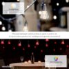Atomi Smart WiFi Color String Lights, 24ft, Alexa/Google Compatible, Waterproof LED