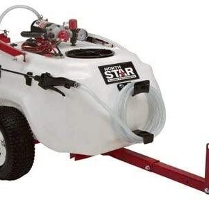 NorthStar 21-Gallon Tow-Behind Trailer Sprayer, 2.2 GPM, 12V, Boom Broadcast & Spot Sprayer