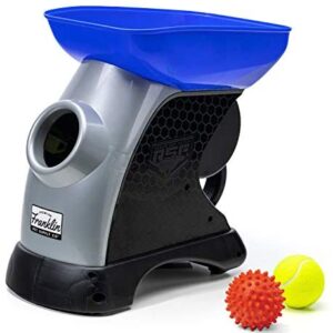 Franklin Pet Automatic Tennis Ball Launcher Dog Toy with Adjustable Distance & Angles, Includes Power Adapter & Tennis Balls