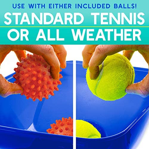 Franklin Pet Automatic Tennis Ball Launcher Dog Toy with Adjustable Distance & Angles, Includes Power Adapter & Tennis Balls