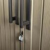 Rubbermaid Outdoor Storage Shed, 52 Cu.Ft., Weather-Resistant, Lockable Doors