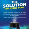 PoolRx Algaecide Unit #101066, 6-Month Treatment for 20k-30k Gallons, Black