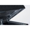 Husky 61.86′′ Matte Black Aluminum Low Profile Truck Tool Box for Mid-Size Trucks