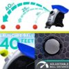 Franklin Pet Automatic Tennis Ball Launcher Dog Toy with Adjustable Distance & Angles, Includes Power Adapter & Tennis Balls