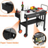 Portable Grill Table Stand | Folding Prep Station for 17" or 22" Blackstone Griddles