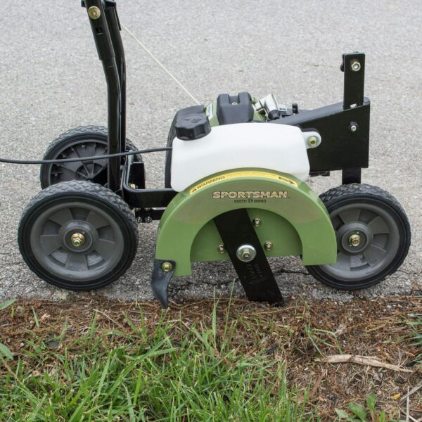 Sportsman Earth Series EDG43 Gas Powered Edger, Recoil Start, 9′′ Blade, Adjustable Height, Compact & Lightweight
