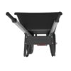 Husky 6 Cu. Ft. Poly Dual Wheel Wheelbarrow with Flat-Free Tires