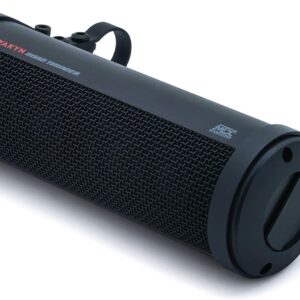 Kuryakyn Road Thunder 300W Waterproof Bluetooth Motorcycle Sound Bar, Handlebar Mount, Satin Black