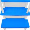 Select Anti-Slip in-Pool Steps | Gray | for Above Ground Swimming Pools | Can Mount to Decks 48" to 54" H | Safety Stairs Capacity Up to 300 lbs