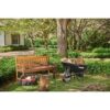 Husky 6 Cu. Ft. Poly Dual Wheel Wheelbarrow with Flat-Free Tires