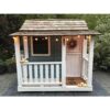 Outdoor Living Today Little Squirt 6×6 ft. Cedar Playhouse with Windows and Dutch Door