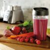 Oster Pro 1200 Blender, 6-Cup Glass Jar, 24-Ounce Smoothie Cup, 7 Speeds, Brushed Nickel