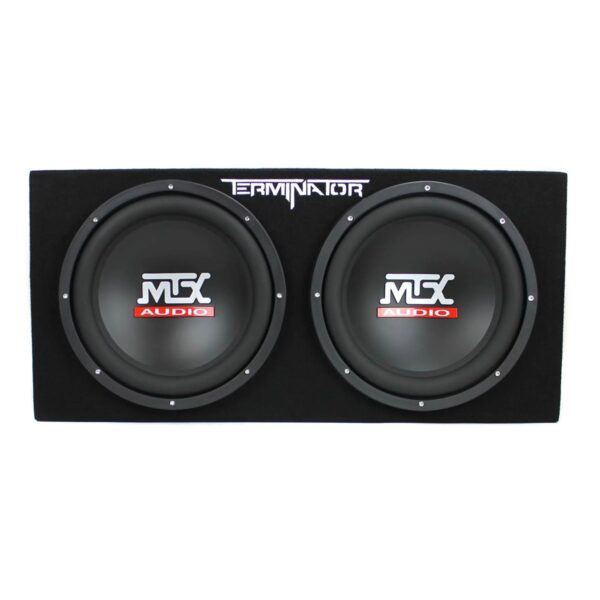 MTX TNP212D2 12′′ 1200W Dual Car Subwoofer Package with Amplifier & Installation Kit