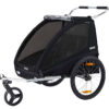 Thule – Coaster XT 2-Seat Bicycle Trailer and Stroller – Black