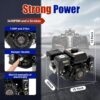 7.5HP 212CC 4-Stroke OHV Gasoline Engine with Electric Start for Go-Karts, Compressors, Generators, and More – Durable & Fuel Efficient