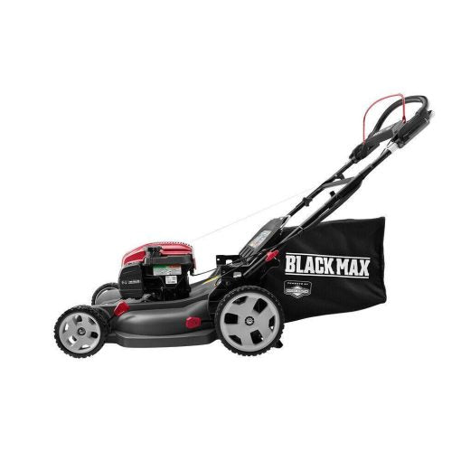 YARDMAX 22′′ 3-in-1 Self Propelled Lawn Mower, 201cc Engine, CVT, Adjustable Height, High-Traction Wheels