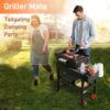 Portable Grill Table Stand | Folding Prep Station for 17" or 22" Blackstone Griddles