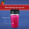 Oster Pro 1200 Blender, 6-Cup Glass Jar, 24-Ounce Smoothie Cup, 7 Speeds, Brushed Nickel