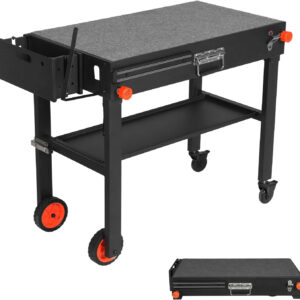 Portable Grill Table Stand | Folding Prep Station for 17" or 22" Blackstone Griddles
