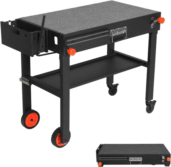 Portable Grill Table Stand | Folding Prep Station for 17" or 22" Blackstone Griddles