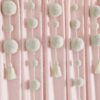 Lush Decor Boho Pom Pom Tassel Linen Window Curtain Panel (Single)