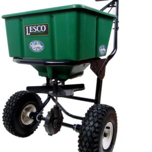 Lesco 50Lb Push Spreader