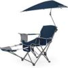 sport brella portable recliner chair midnight blue