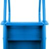 Select Anti-Slip in-Pool Steps | Gray | for Above Ground Swimming Pools | Can Mount to Decks 48" to 54" H | Safety Stairs Capacity Up to 300 lbs