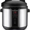 Cuisinart 6-Quart Electric Pressure Cooker, Stainless Steel, Digital Controls, Multi-Function, Model CPC-600N1