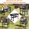 Portable Grill Table Stand | Folding Prep Station for 17" or 22" Blackstone Griddles