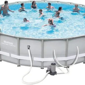 Power Steel Frame Pool Set, 22′ x 52′′