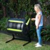 Maze 65-Gallon Compost Tumbler And Cart Combo