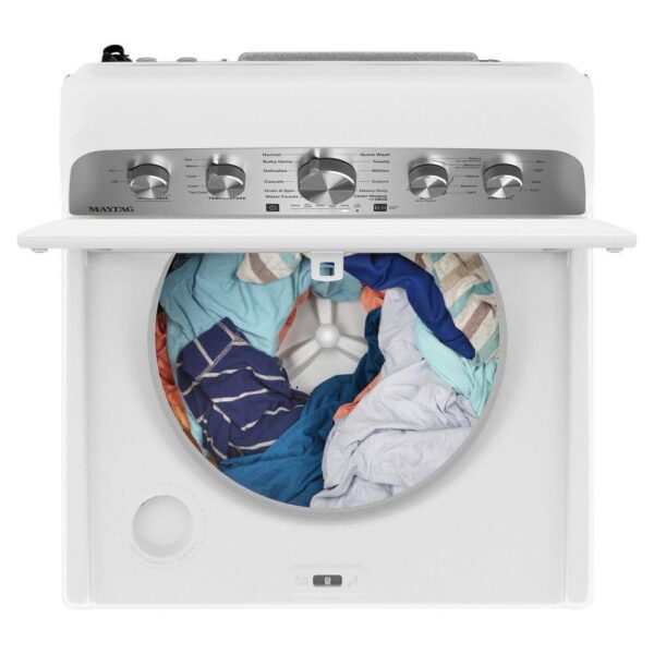 Maytag 4.8 cu. ft. Top Load Washer with Extra Power Boost, White – MVW5430MW