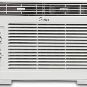 Midea 5,000 BTU Mechanical Window Air Conditioner, 2 Fan Speeds, UL Listed