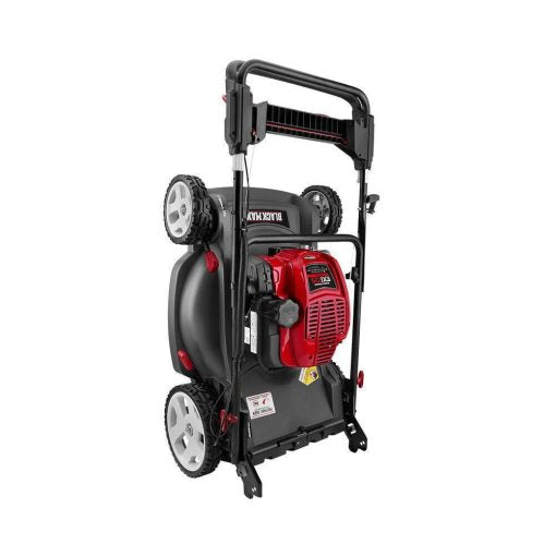 YARDMAX 22′′ 3-in-1 Self Propelled Lawn Mower, 201cc Engine, CVT, Adjustable Height, High-Traction Wheels