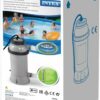 Intex 28684 Electric Pool Heater, 3000W, for Above Ground Pools up to 179 7/8in, Auto Shut-off