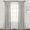 Lush Decor Boho Pom Pom Tassel Linen Window Curtain Panel (Single)