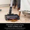 Shark IZ862H Stratos Cordless Vacuum with Clean Sense IQ and Odor Neutralizer, DuoClean PowerFins HairPro, Includes Duster Crevice Tool & Anti-Allergen Brush, Up to 60 Minute Runtime, Ash Purple