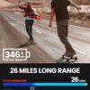 Caribou Electric Skateboard – 32 MPH, 26 Mile Range, Dual 1000W Motors, Longboard for Adults & Teens, 6-Month Warranty