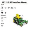 John Deere Z320R 42′′ 21.5 HP V-Twin Zero-Turn Riding Mower with Accel Deep Deck