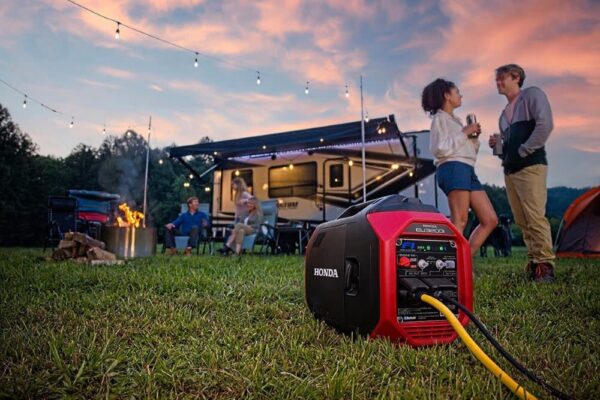 Honda EU3200i Inverter Generator 3200W, Super Quiet, Lightweight, with CO-MINDER