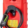 Scepter Duramax 14-Gallon Portable Fuel Tank with Pump & 10ft Hose – Red