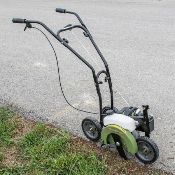 Sportsman Earth Series EDG43 Gas Powered Edger, Recoil Start, 9′′ Blade, Adjustable Height, Compact & Lightweight