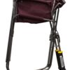 GCI Outdoor Freestyle Rocker Foldable Rocking Camp Chair, Maroon