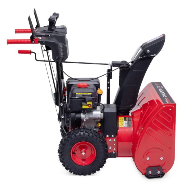 PowerSmart 24′′ 212cc 2-Stage Electric Start Gas Snow Blower with Variable Speed